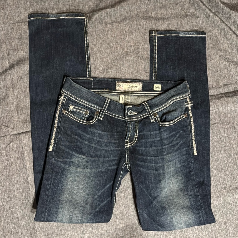 BKE sabrina straight leg jeans